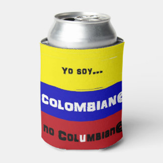 Colombiaanse vlag blikjeskoeler