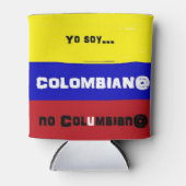Colombiaanse vlag blikjeskoeler (Voorkant)