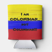 Colombiaanse vlag blikjeskoeler (Achterkant)
