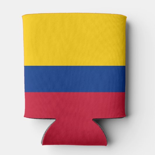 Colombiaanse vlag blikjeskoeler (Achterkant)