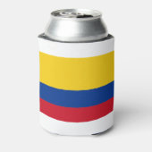 Colombiaanse vlag blikjeskoeler (Blikje Achterkant)