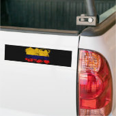 Colombiaanse vlag bumpersticker (Op Truck)