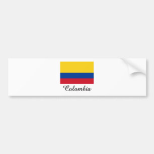 Colombiaanse vlag bumpersticker