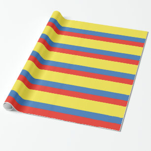 Colombiaanse vlag cadeaupapier