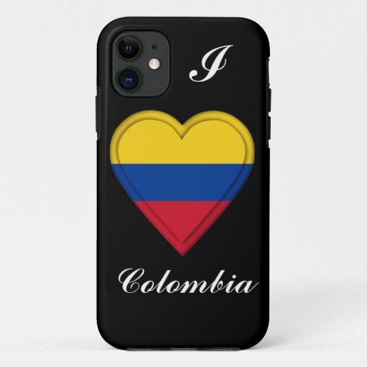 Colombiaanse vlag Case-Mate iPhone case (Achterkant)