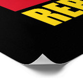 Colombiaanse vlag en COA Poster (Hoek)