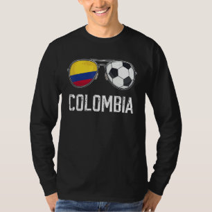 Colombiaanse vlag en Colombiaanse Football van Col T-shirt
