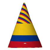 Colombiaanse vlag feesthoedjes (Rechts)