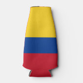 Colombiaanse vlag flesjeskoeler (Voorkant)