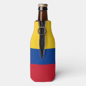 Colombiaanse vlag flesjeskoeler (Fles Achterkant)