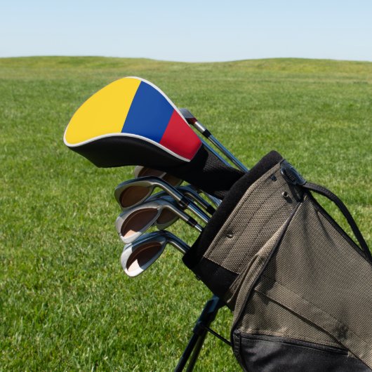 Colombiaanse vlag golfheadcover (Insitu)
