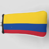 Colombiaanse vlag golfheadcover (Voorkant)