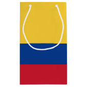 Colombiaanse vlag klein cadeauzakje (Achterkant)
