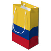 Colombiaanse vlag klein cadeauzakje (Achterkant Gekanteld)