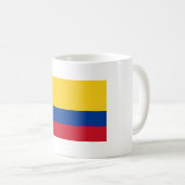 Colombiaanse vlag koffiemok (Voorkant rechts)