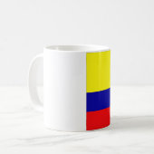 Colombiaanse vlag koffiemok (Voorkant links)