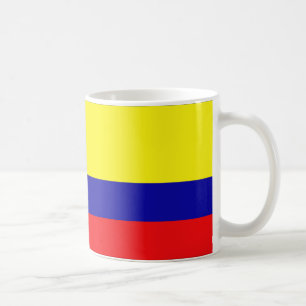 Colombiaanse vlag koffiemok