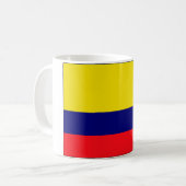 Colombiaanse vlag koffiemok (Voorkant links)