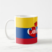 Colombiaanse vlag koffiemok (Links)