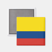 Colombiaanse vlag magneet (Voorkant / Achterkant)