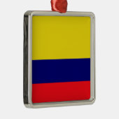 Colombiaanse vlag metalen ornament (Rechts)