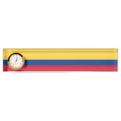 Colombiaanse vlag naambordje (Voorkant)