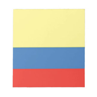 Colombiaanse vlag notitieblok