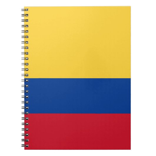 Colombiaanse vlag notitieboek (Voorkant)