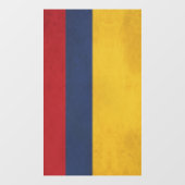 Colombiaanse vlag  ontwerp raamsticker (Vel)