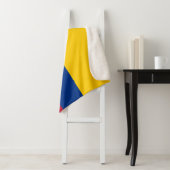 Colombiaanse vlag sherpa deken (In situ)