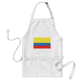 Colombiaanse vlag standaard schort