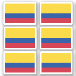 Colombiaanse vlag sticker