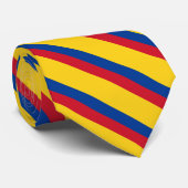 Colombiaanse vlag stropdas (Opgerold)