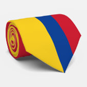 Colombiaanse vlag stropdas (Opgerold)