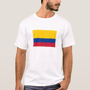 Colombiaanse vlag t-shirt
