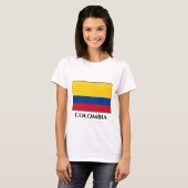 Colombiaanse vlag t-shirt (Voorkant volledig)