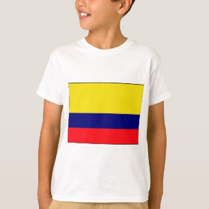 Colombiaanse vlag t-shirt