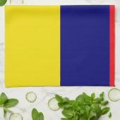 Colombiaanse vlag theedoek (Gevouwen)