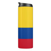Colombiaanse vlag thermosbeker (Geroteerd rechts)