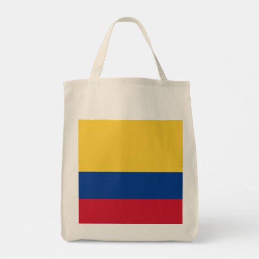 Colombiaanse vlag tote bag (Achterkant)
