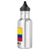 Colombiaanse vlag waterfles  (Rechts)