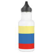 Colombiaanse vlag waterfles  (Rechts)