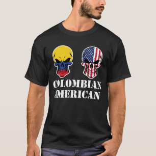 Colombiaanse vlaggen t-shirt