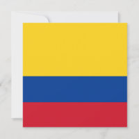 Colombiaanse vlaggenuitnodiging