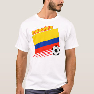 Colombiaanse voetbalploeg t-shirt