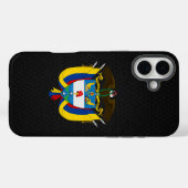 Colombiaanse wapenschild Case-Mate iPhone case (Achterkant (horizontaal))