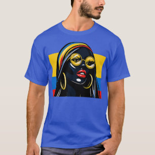 Colombianen en Colombianen houden van een Colombia T-shirt