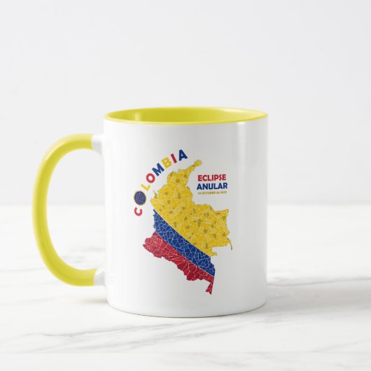Colombie Annular Eclipse Mug (Gauche)