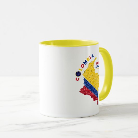 Colombie Annular Eclipse Mug (Devant droit)