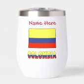 Colombie et personnalisation rouge du drapeau colo (Avant)